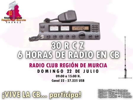 30RCZ, 6 horas de radio en Banda Ciudadana