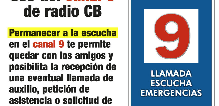 Llamada y seguridad: El objetivo es hacer del canal 9 una herramienta útil.