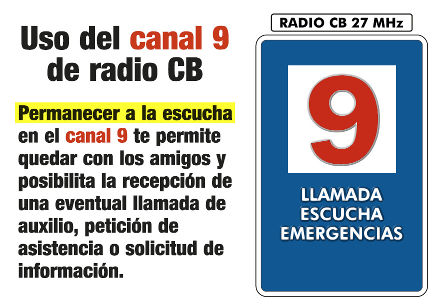 Llamada y seguridad: El objetivo es hacer del canal 9 una herramienta útil.