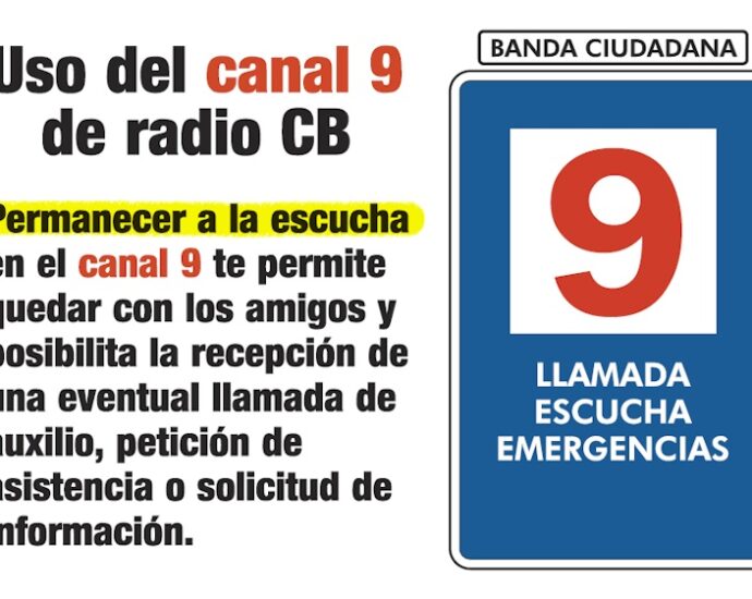 Uso del canal 9 de CB