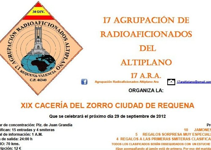 XIX Caza del Zorro 'Ciudad de Requena'
