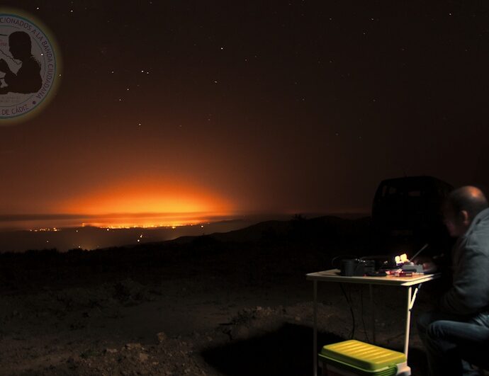 Otra actividad nocturna en 27 MHz de la Asociación CB Sierra de Cádiz