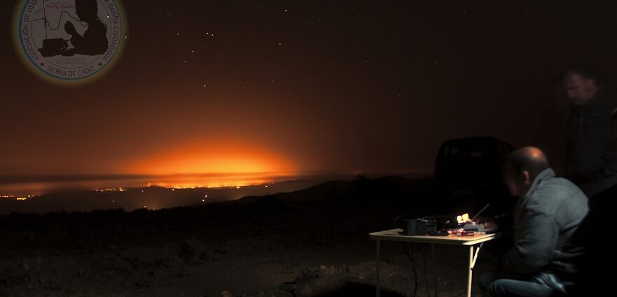 Otra actividad nocturna en 27 MHz de la Asociación CB Sierra de Cádiz