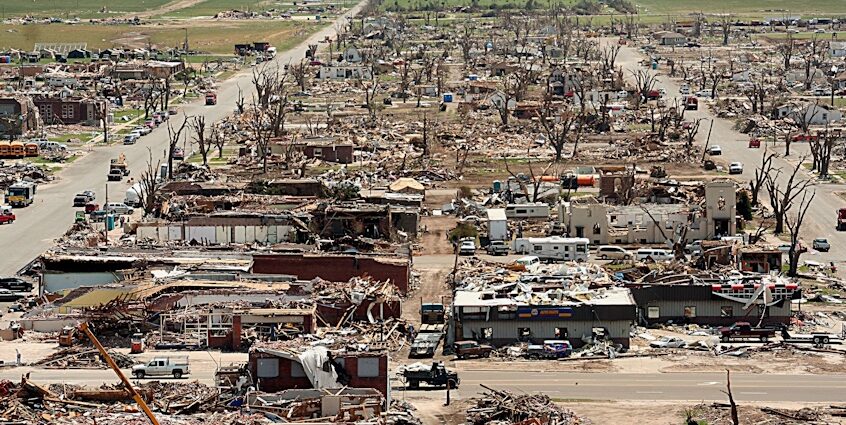 Los tornados producen daños devastadores en cierta zonas del planeta.