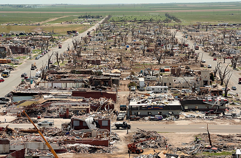 Los tornados producen daños devastadores en cierta zonas del planeta.