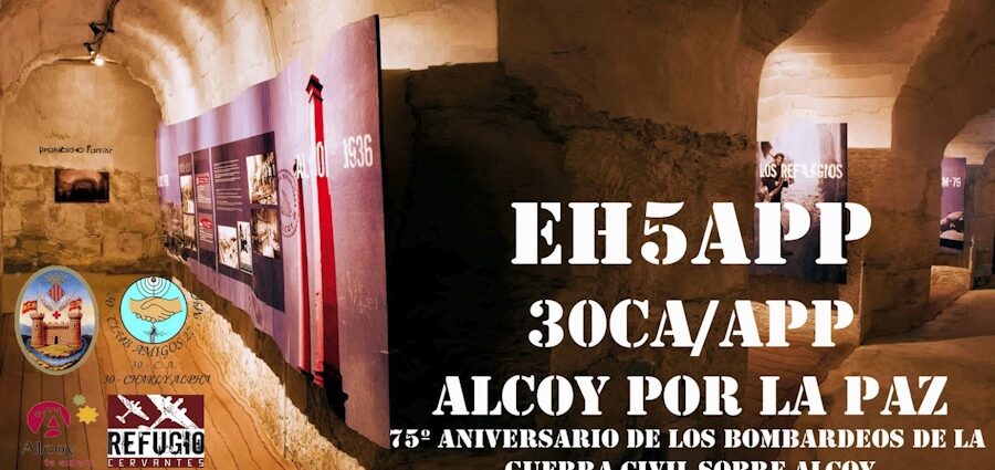 30CA/APP 75 aniversario de los bombardeos sobre Alcoy
