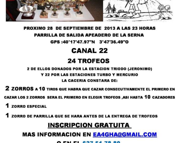 Gran Cacería del Zorro en Fuenlabrada