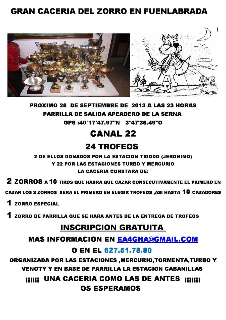 Gran Cacería del Zorro en Fuenlabrada