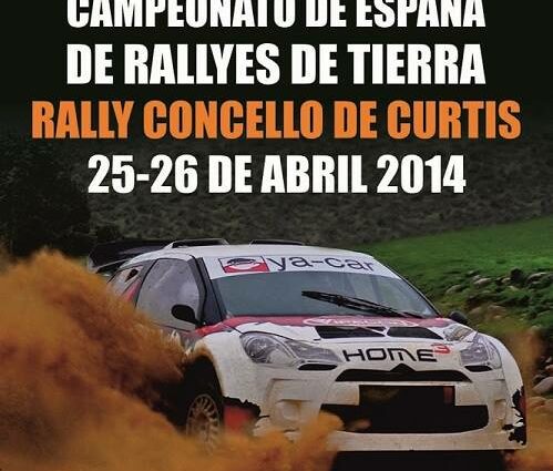 Cartel anunciador del rally Curtis 2014
