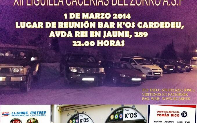 XII Liguilla de cacerías del zorro ASF