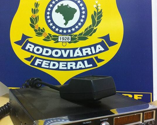 Aparato decomisado por la policía brasileña