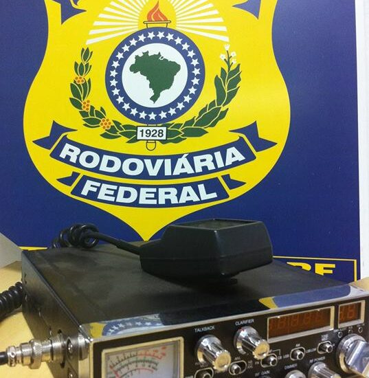 Aparato decomisado por la policía brasileña