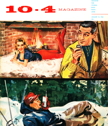 Portada de la revista 10-4, enero de 1962