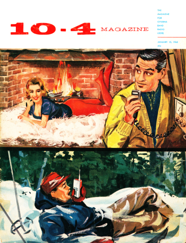 Portada de la revista 10-4, enero de 1962