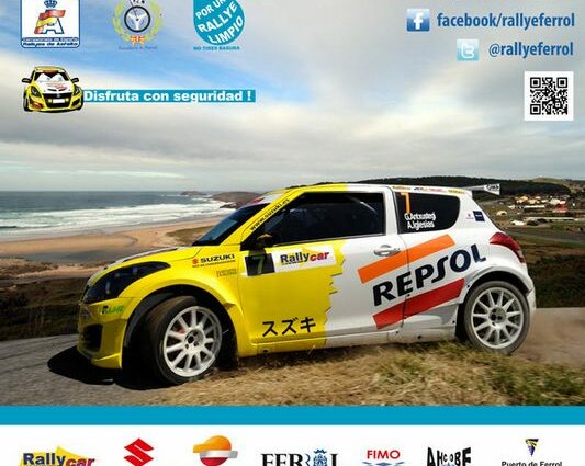Cartel del 45 Rallye Ferrol