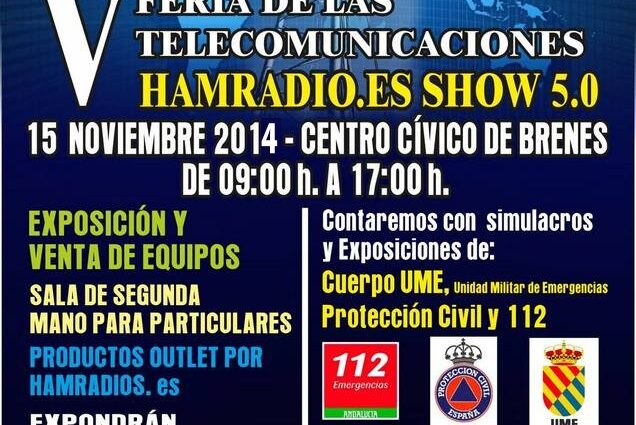 Ham Radio Show 5.0, V feria de las telecomunicaciones
