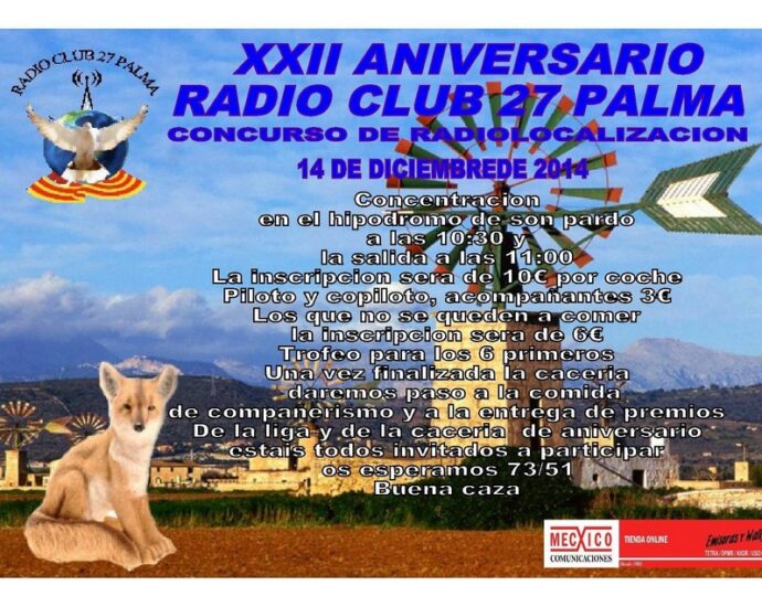 XXII Aniversario Radioclub 27 Palma