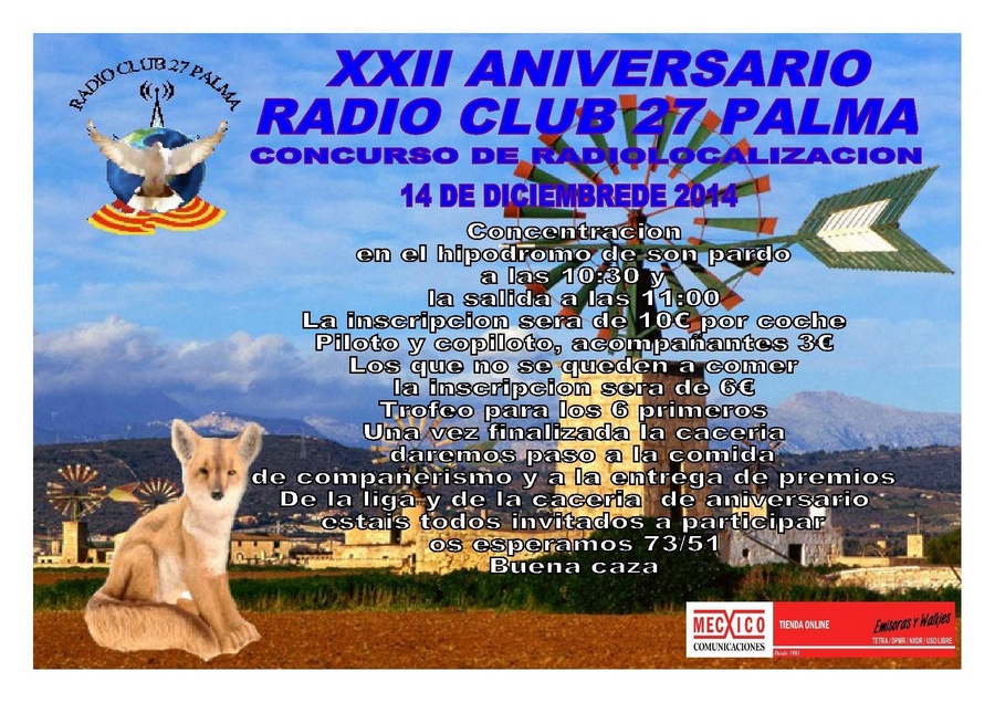 XXII Aniversario Radioclub 27 Palma