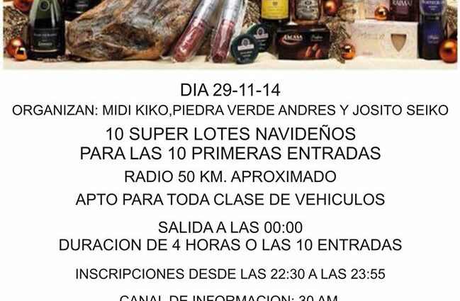 7º Aniversario Cacería del Zorro Navideña de Alcoy