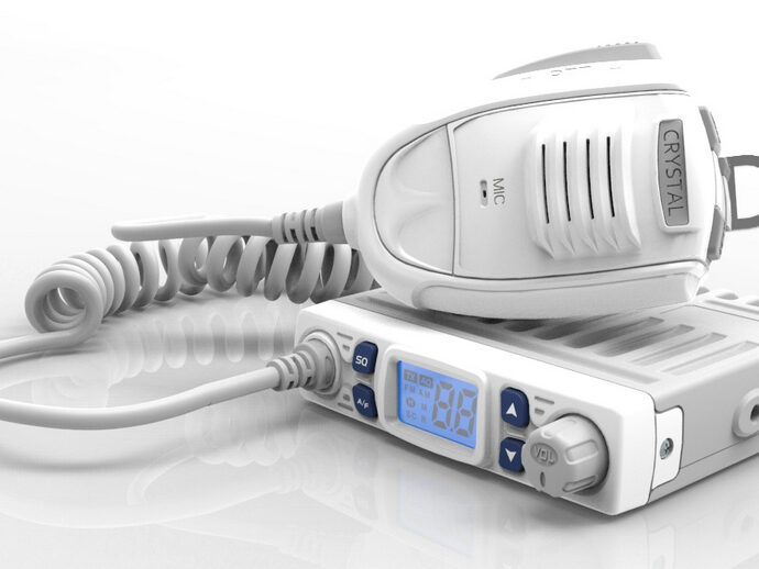 Tamaño, diseño y precio, atractivos chinos para la CB en UHF (Foto: Crystal Mobile Radios)