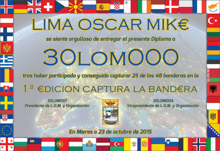 Captura la Bandera es una iniciativa de Lima Oscar Mike