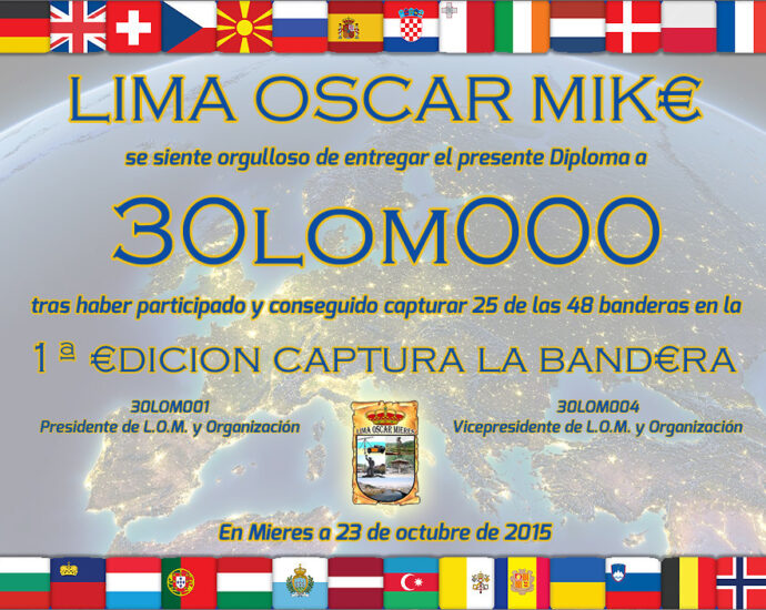 Captura la Bandera es una iniciativa de Lima Oscar Mike