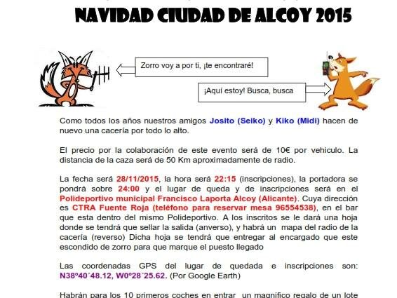 Cartel anunciador de la prueba.