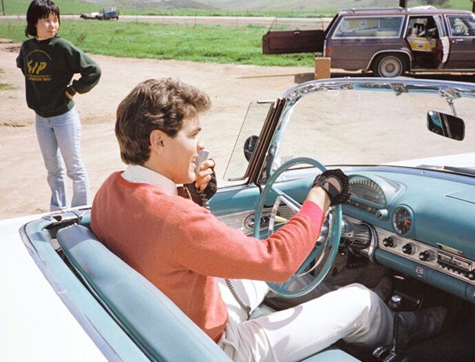 Imagen del rodaje del comercial para Pioneer (foto: Ryosuke Yasukawa)