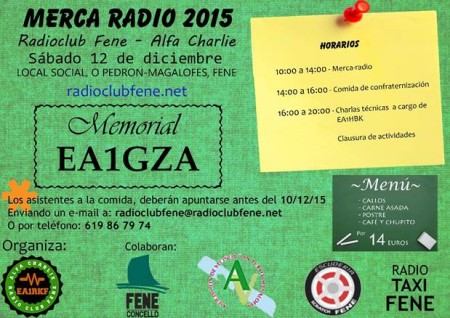 Merca Radio 2015 del Radioclub Fene