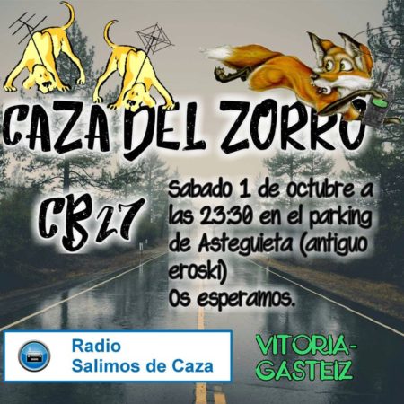 Prueba de radiogoniometría deportiva en Vitoria.