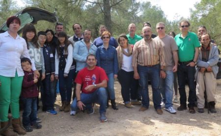 Amigos de Ibiza, reunidos en torno a la Banda Ciudadana.