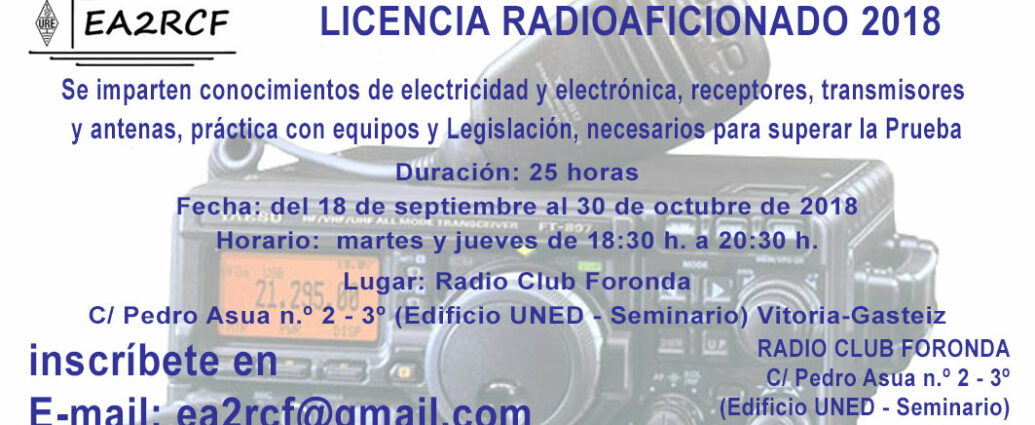 Hazte con tu autorización de estación de aficionado.