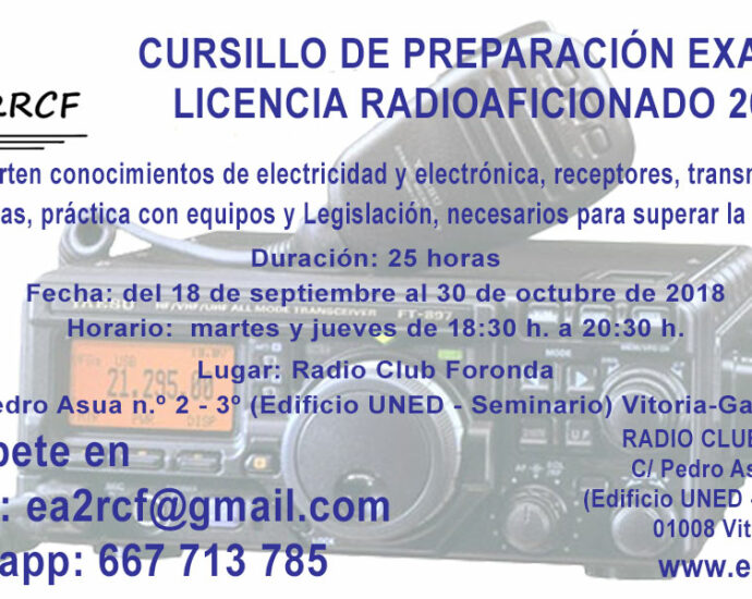 Hazte con tu autorización de estación de aficionado.