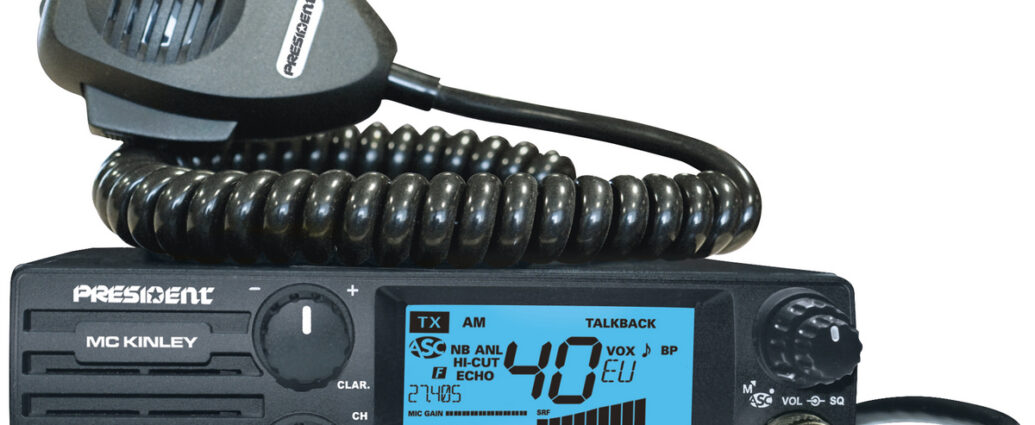 Transceptor de CB27 President McKinley EU