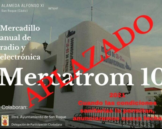 La décima edición de Mercatrom ha sido aplazada.