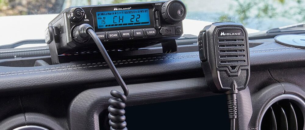 Midland MXT500, transceptor móvil para GMRS con 50 vatios de potencia.