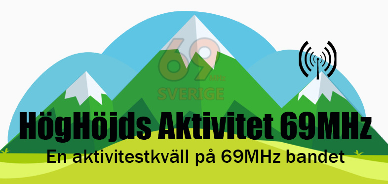 Suecia cuenta con una CB en 69 MHz.