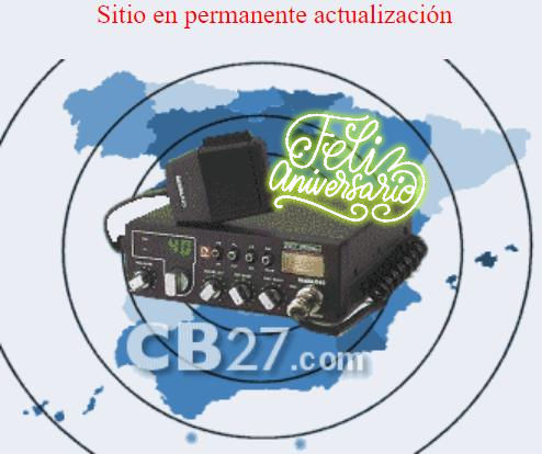 CB27.com, sitio en permanente actualización desde 2002.