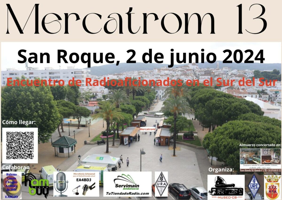 Cartel anunciador de Mercatrom 13