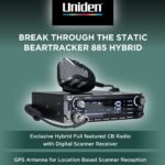 Uniden BearTracker 885 Hybrid: CB + receptor VHF, UHF y GPS