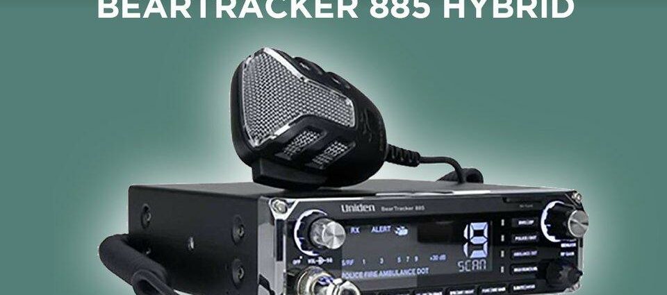 Uniden BearTracker 885 Hybrid: CB + receptor VHF, UHF y GPS