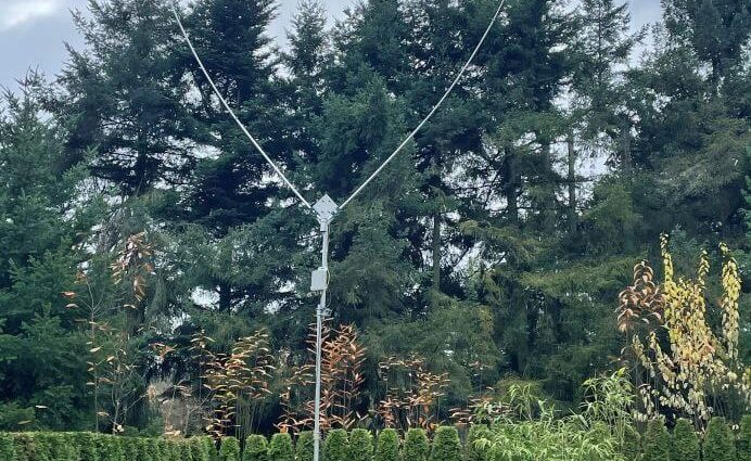 Antena delta loop para CB27.
