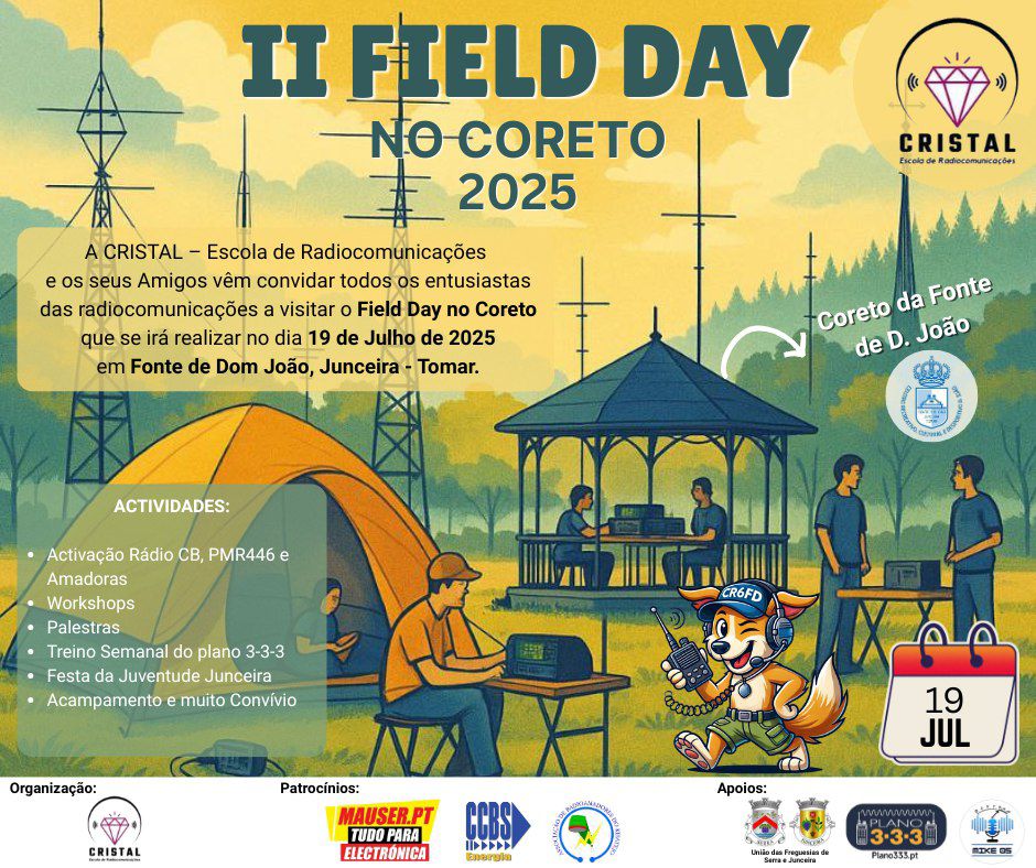 II Field Day no Coreto