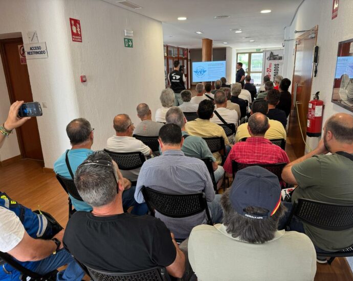 Instantánea de la conferencia de Stephen Culleton.