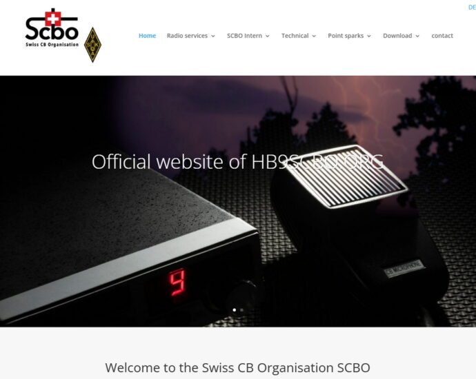 Nuevo aspecto de la portada del sitio web de la SCBO.