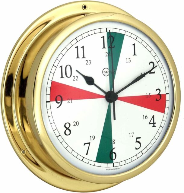 Reloj de zonas de silencio.