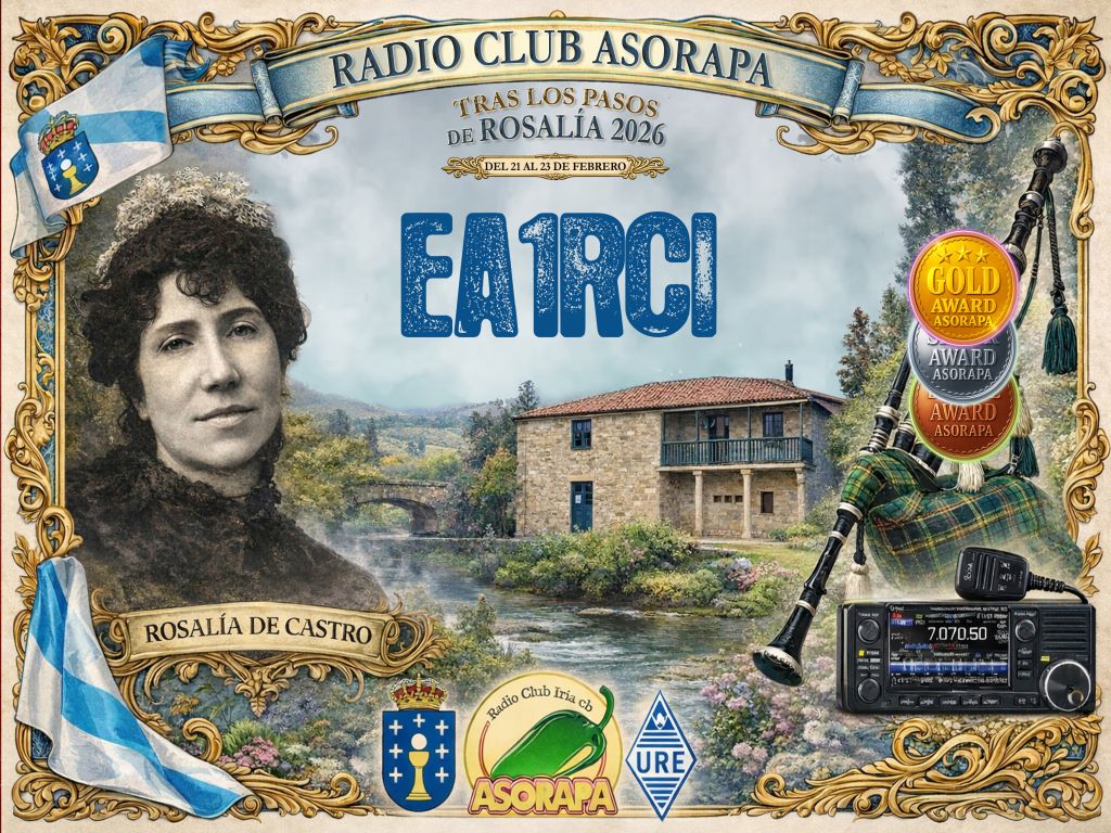 Diploma Tras as pegadas de Rosalía (Tras las huellas de Rosalía)