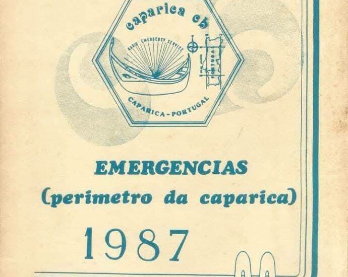 Portada del Plan de Emergencias presentado en 1987.