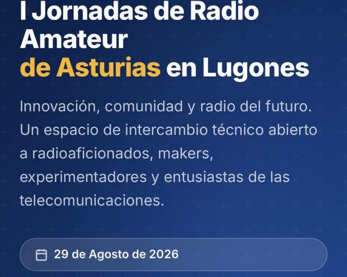 I Jornadas de Radio Amateur de Asturias en Lugones